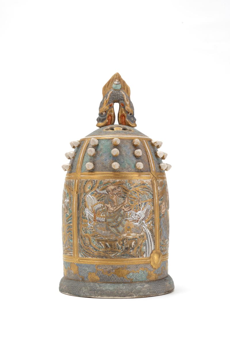 Incensiere in Ceramica Satsuma