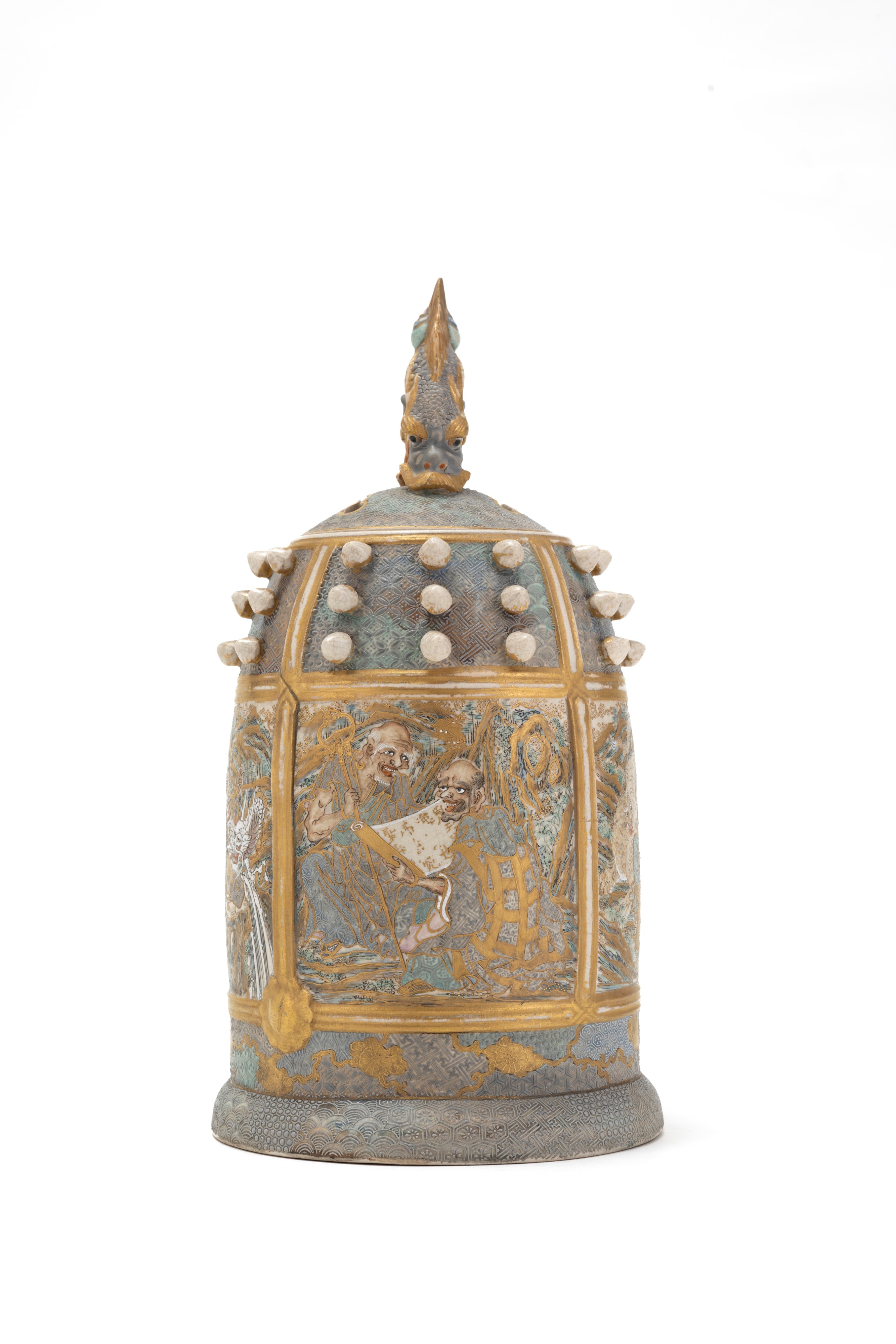 Incensiere in Ceramica Satsuma