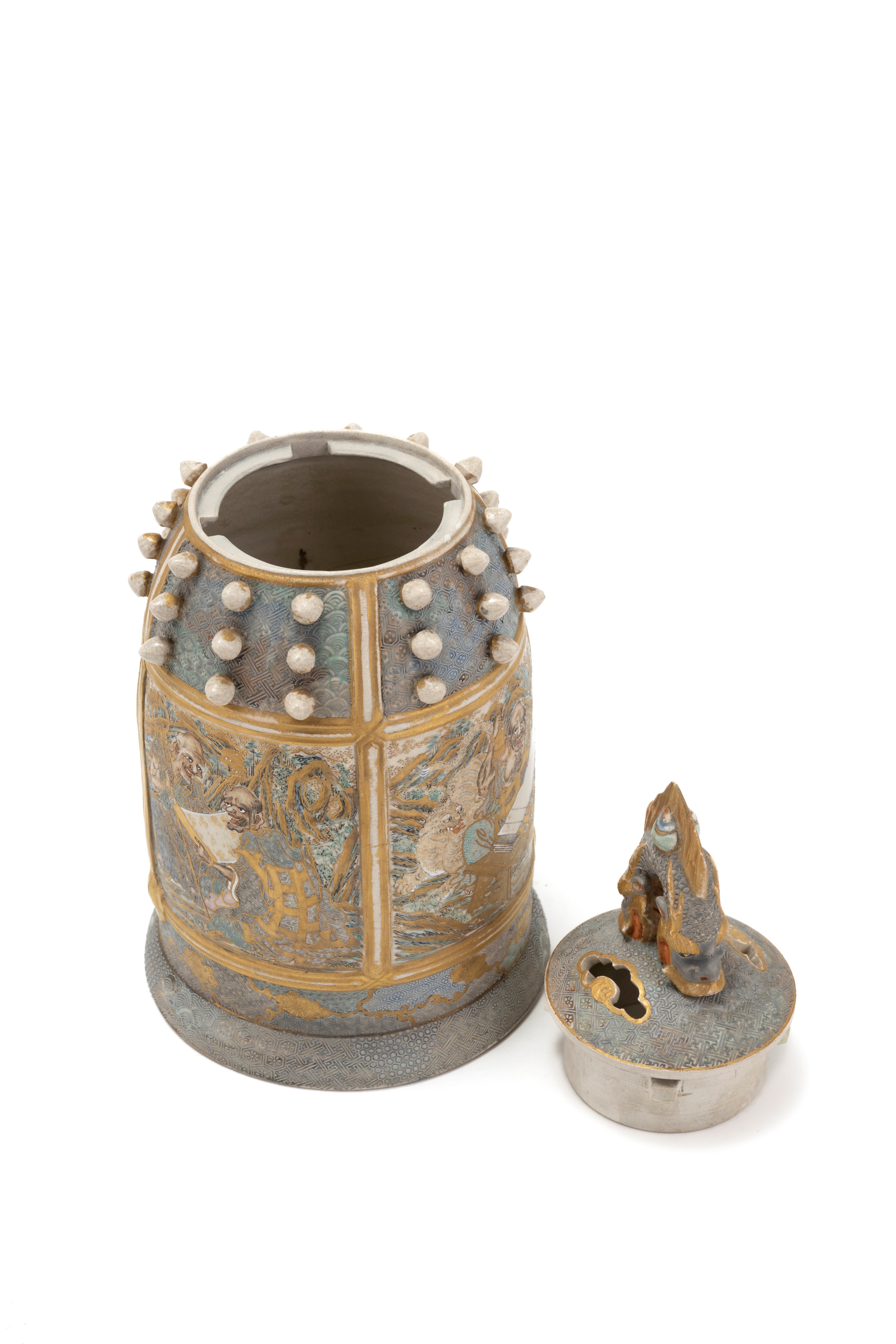 Incensiere in Ceramica Satsuma
