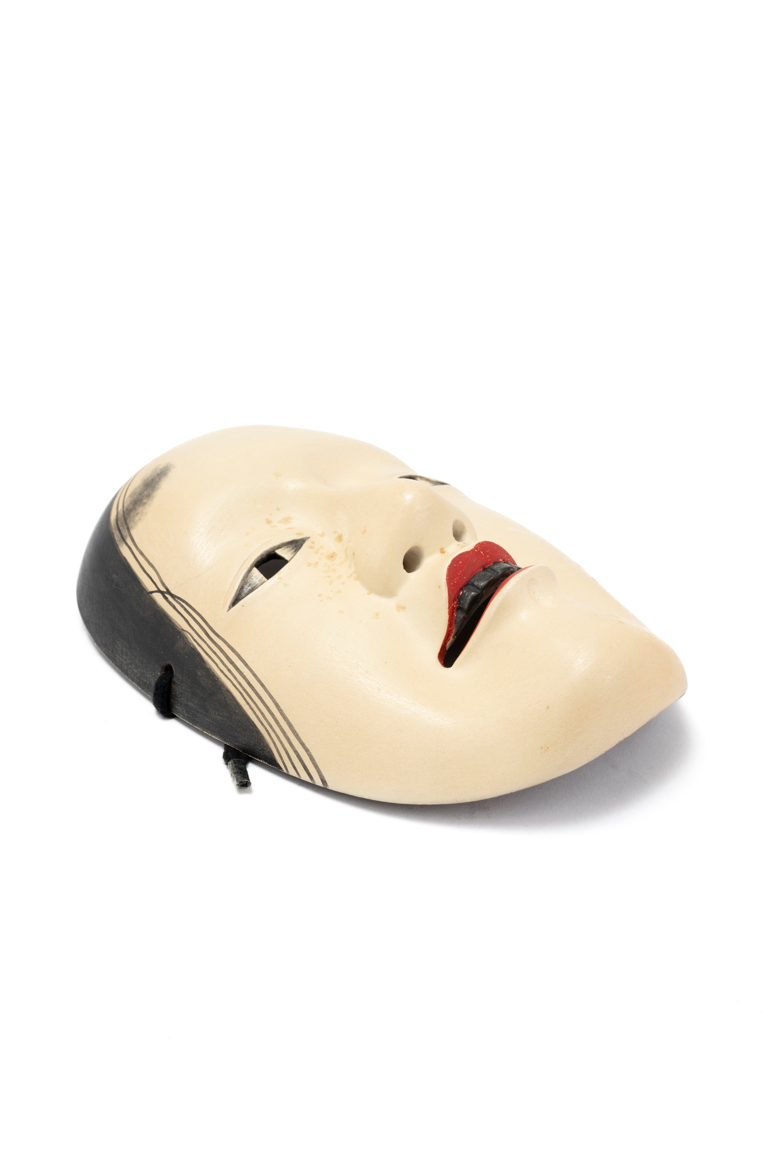 Maschera in Legno Dipinto del Teatro Noh