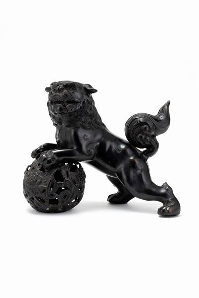 Grande Okimono in Bronzo