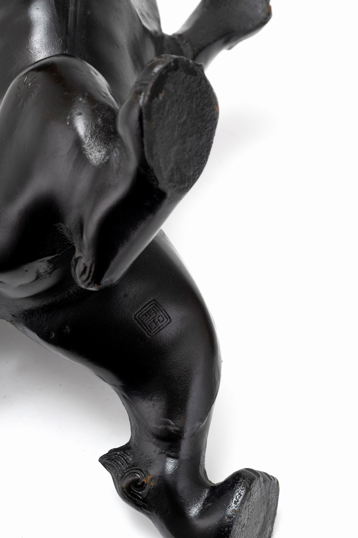 Grande Okimono in Bronzo