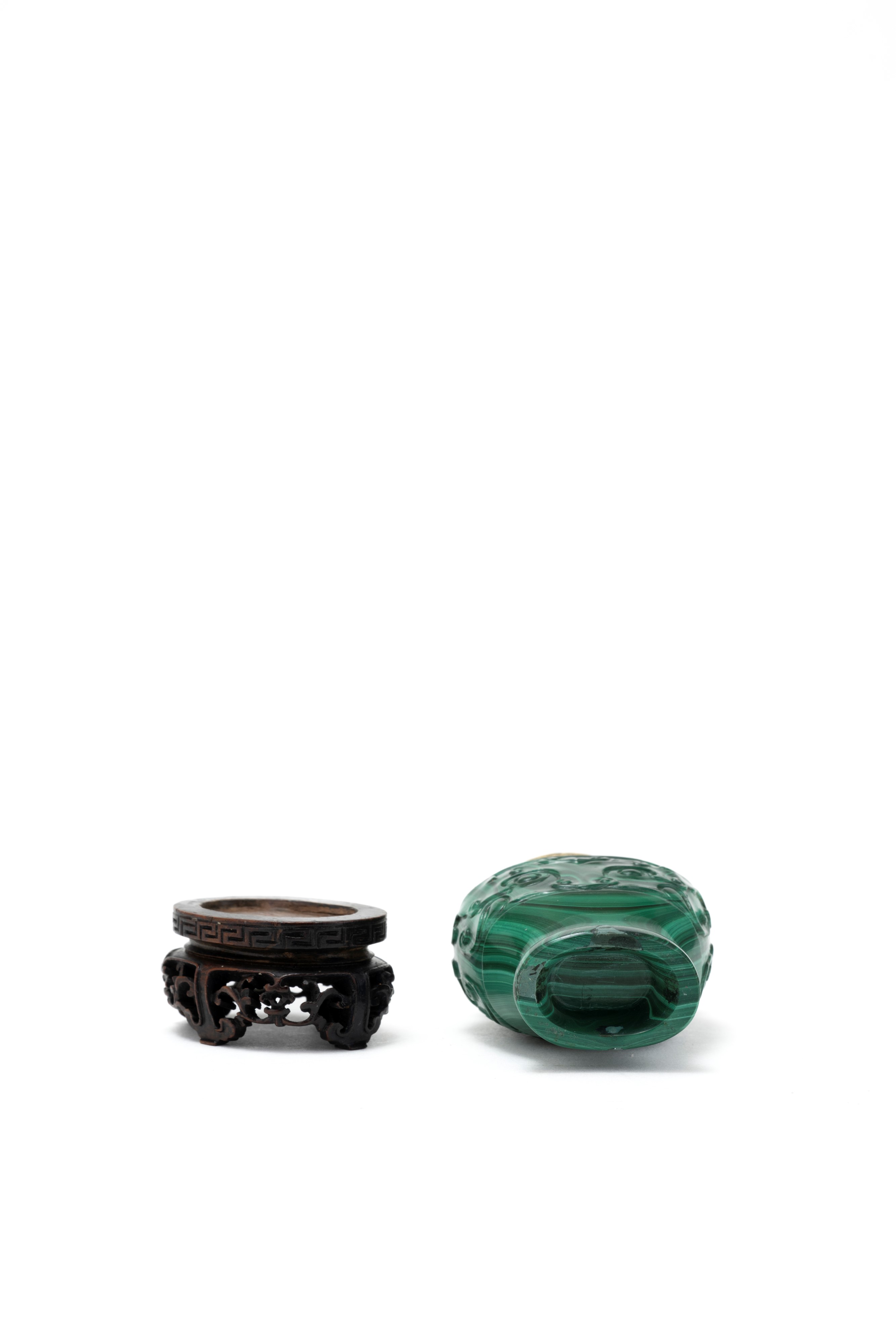 PORTA PROFUMO IN MALACHITE