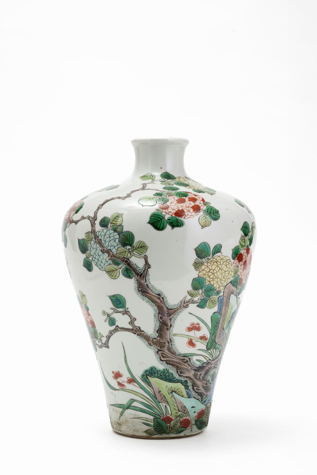 Vaso in Porcellana Famiglia Verde