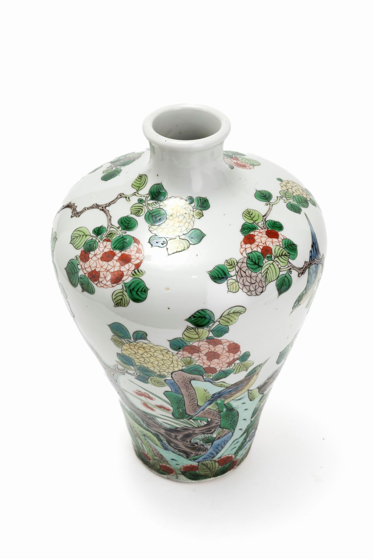 Vaso in Porcellana Famiglia Verde