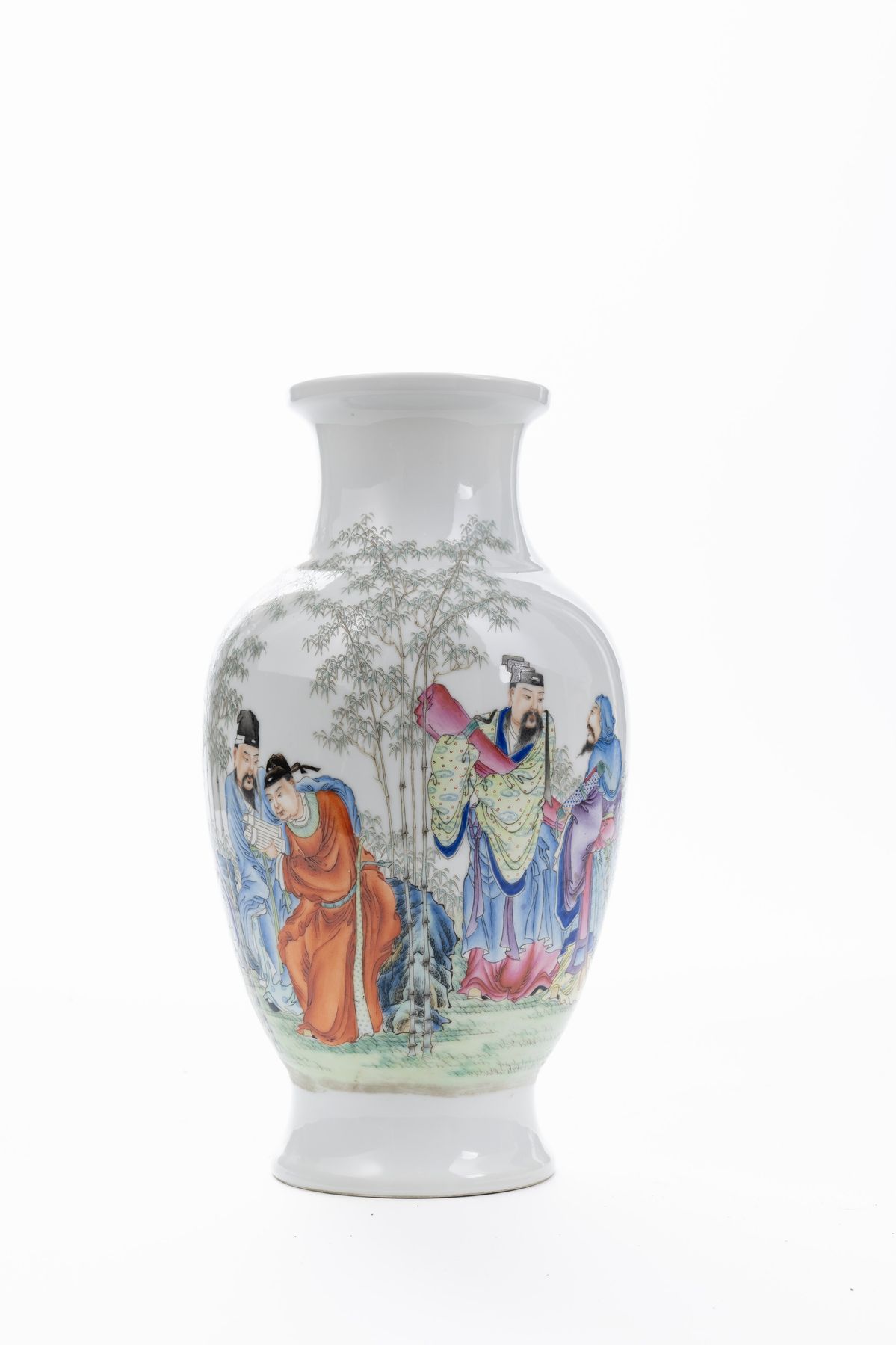 VASO IN PORCELLANA FAMIGIA ROSA