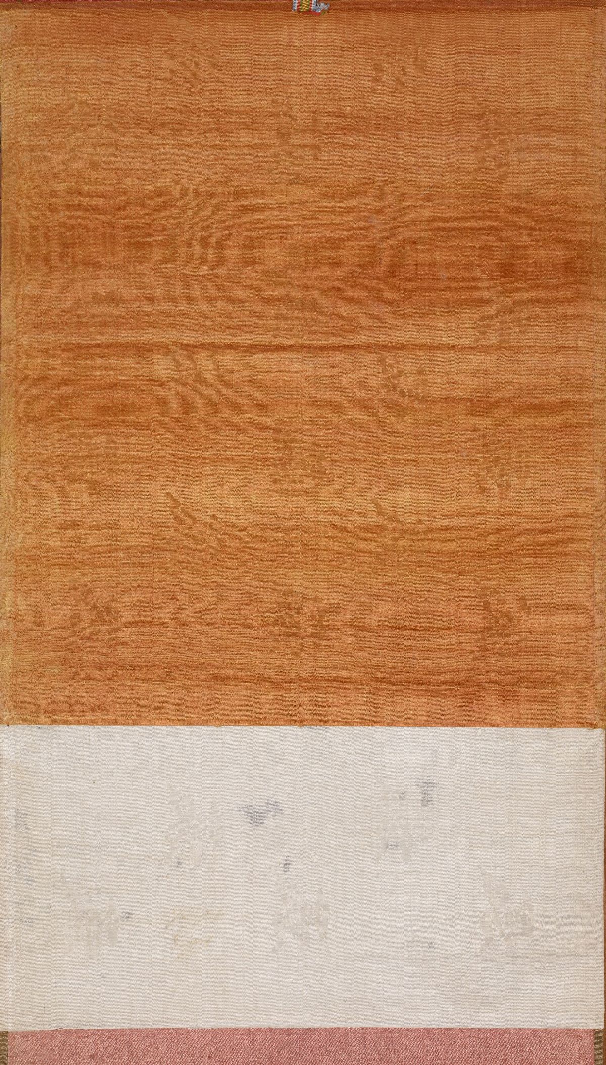 Raro Editto Imperiale in Broccato del Periodo Qianlong