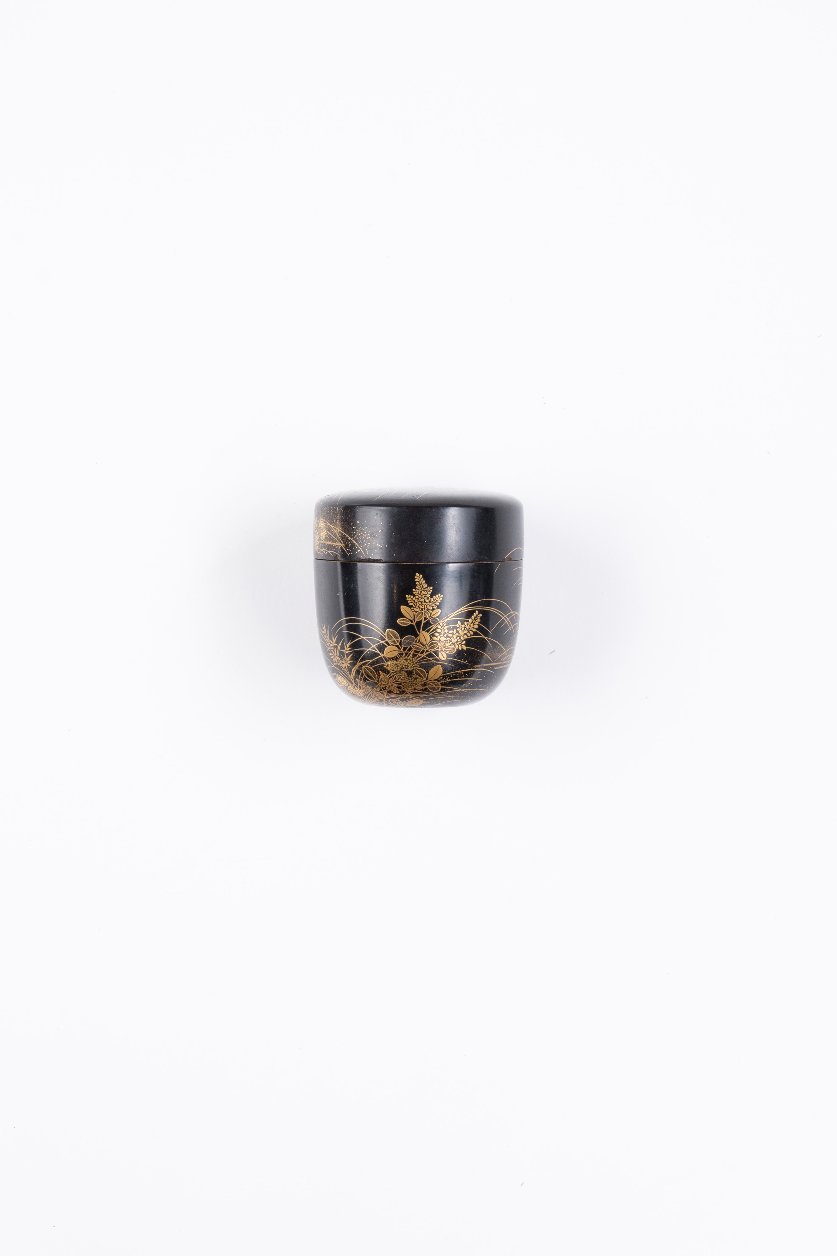 Scatola da Té in Lacca Nera