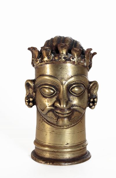 Mukhalinga in Bronzo