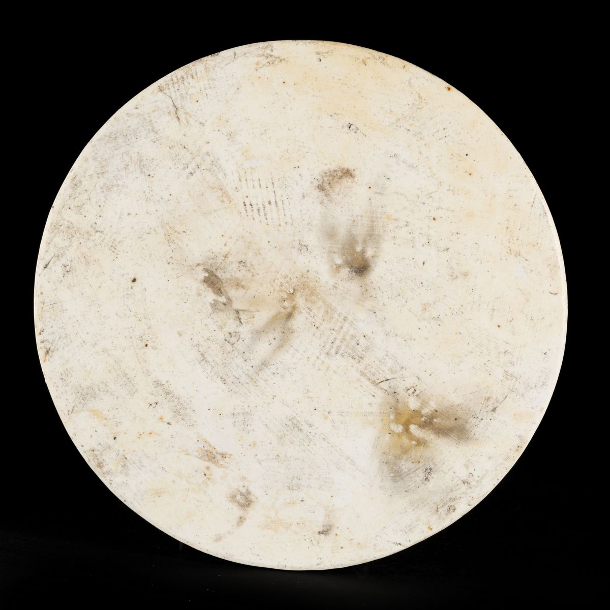 RARA PLACCA TONDA IN PORCELLANA QIANJIANG FIRMATA DA CHENG NANSHAN