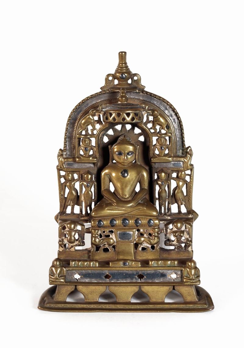 Altare Jain in Bronzo e Argento