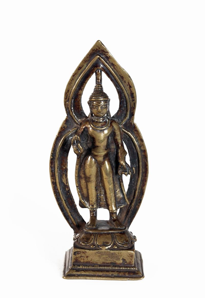 Figura di Budda in Bronzo