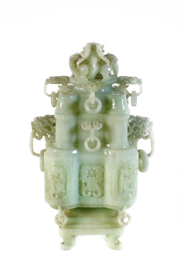 A JADE CENSER