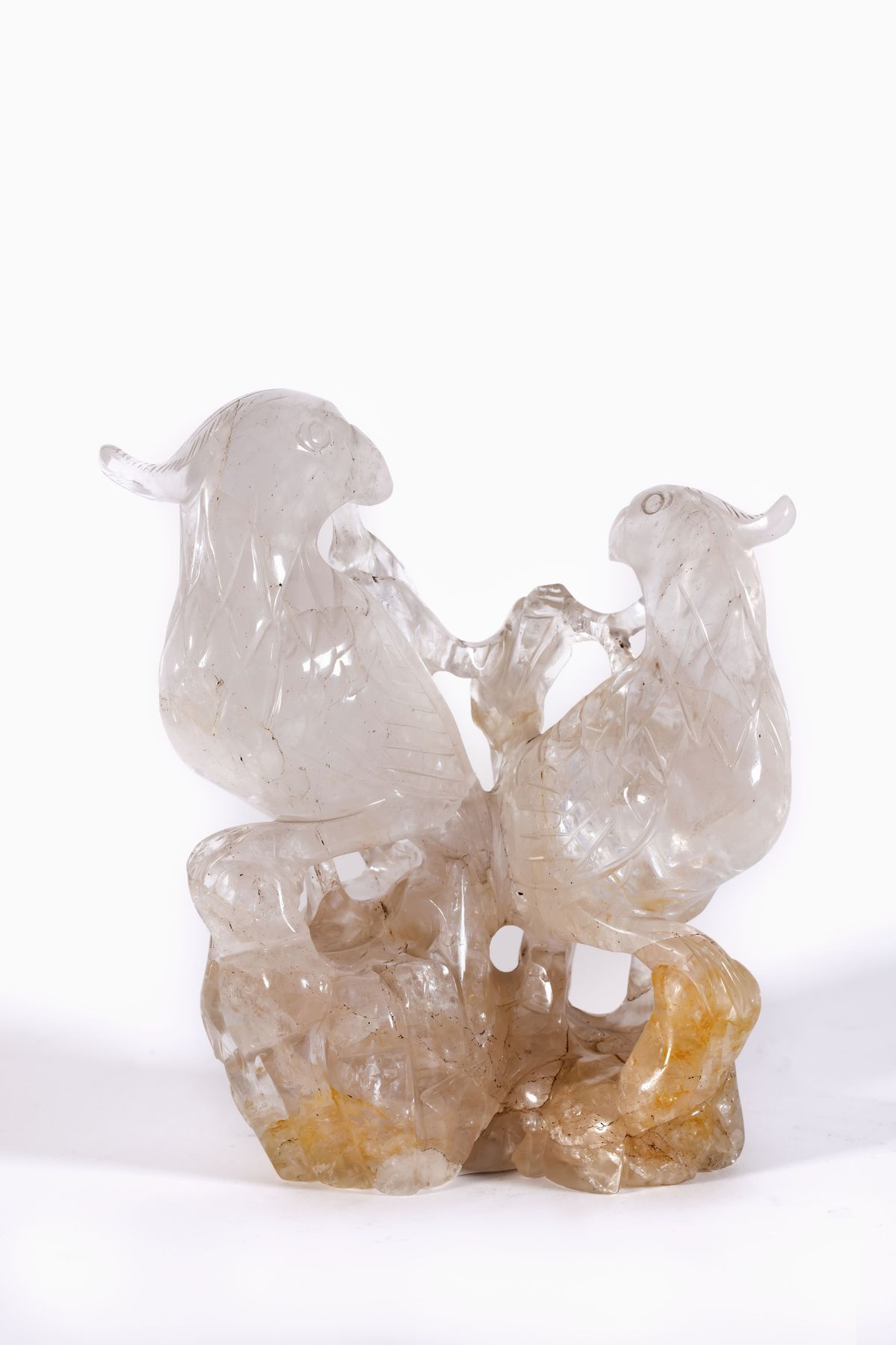 UCCELLI IN CRISTALLO DI ROCCA