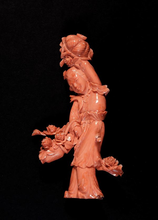 ☼FIGURA IN CORALLO