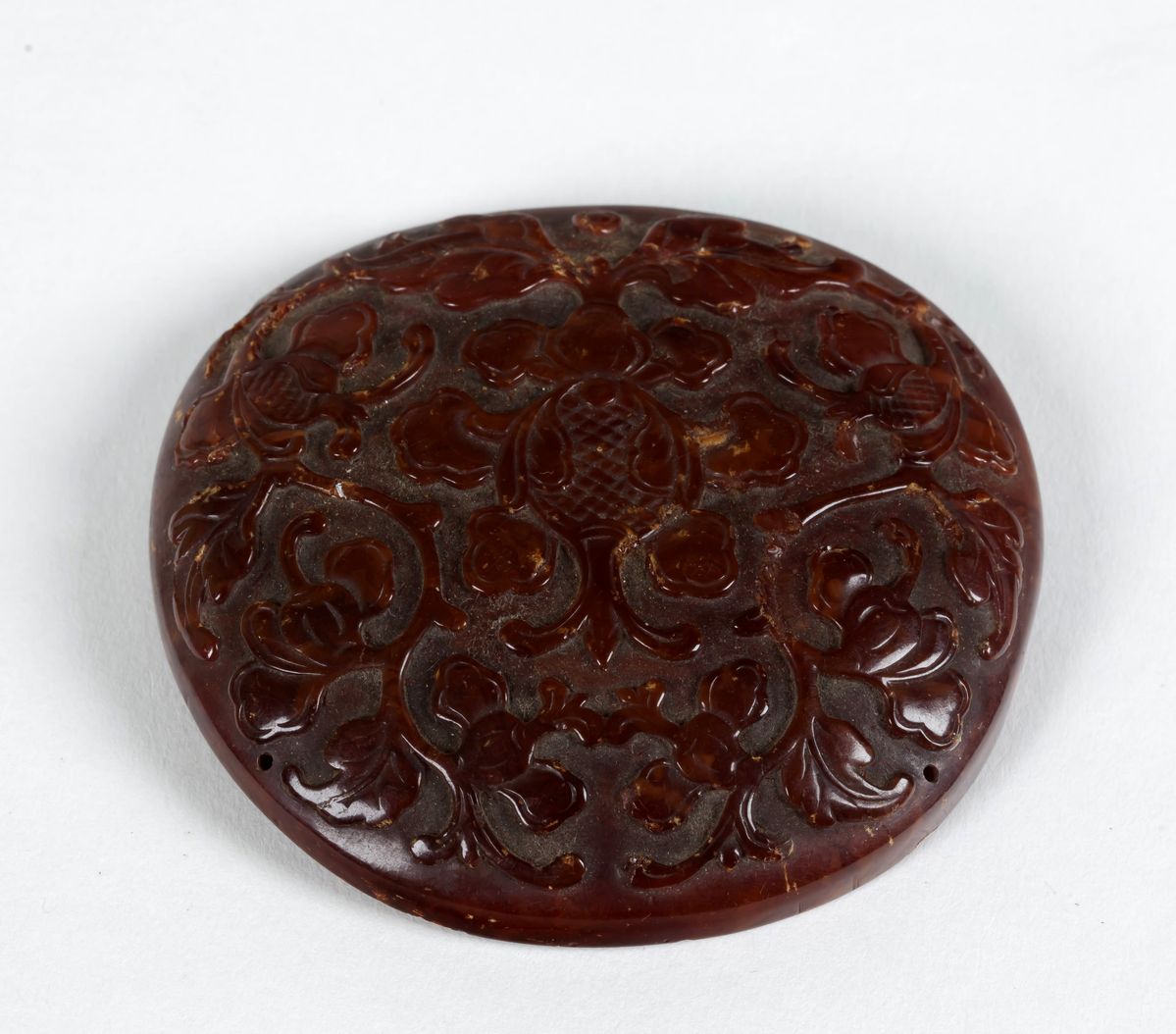 DUE PLACCHE IN AMBRA