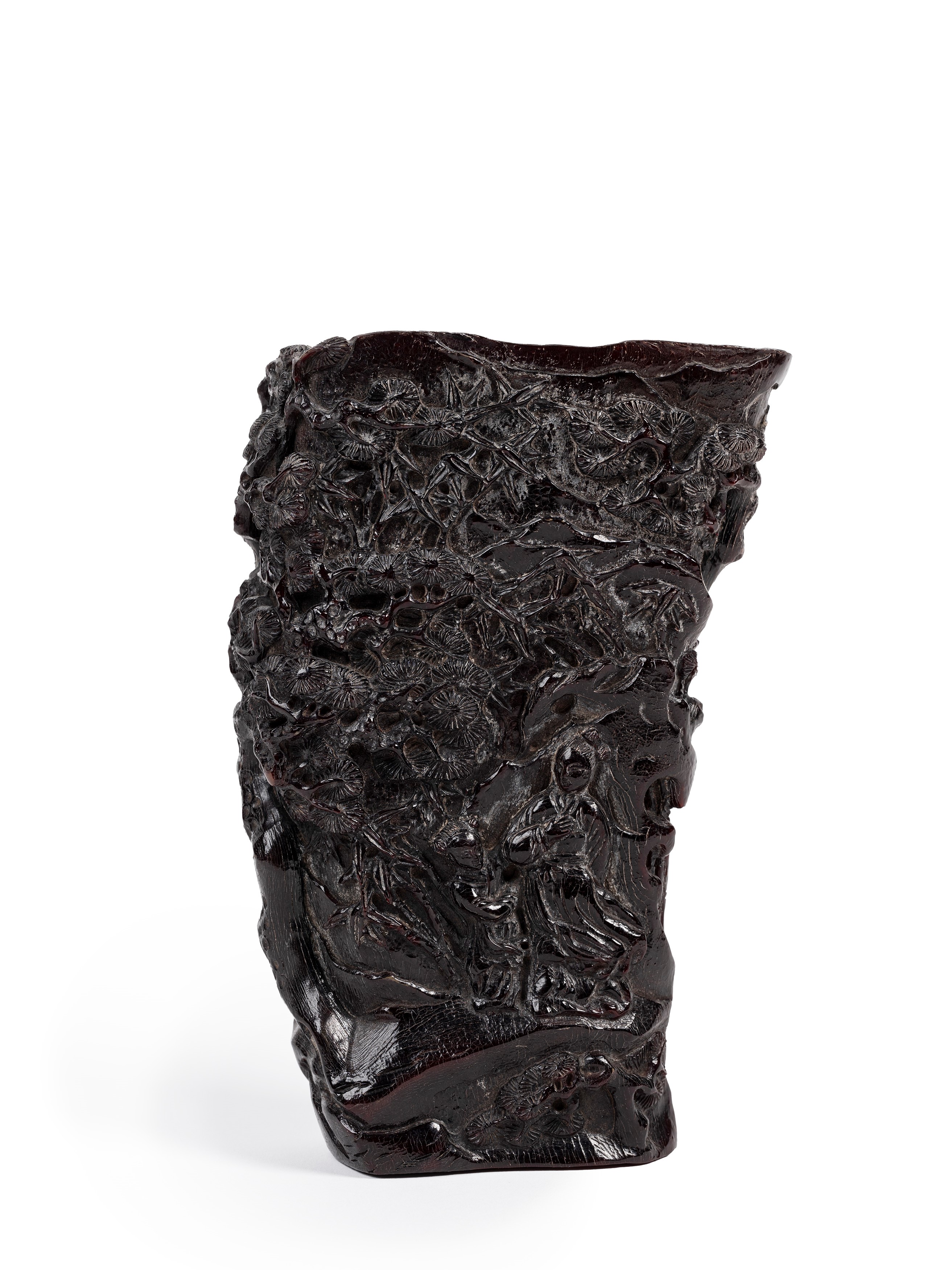 PORTA PENNELLI IN CORNO