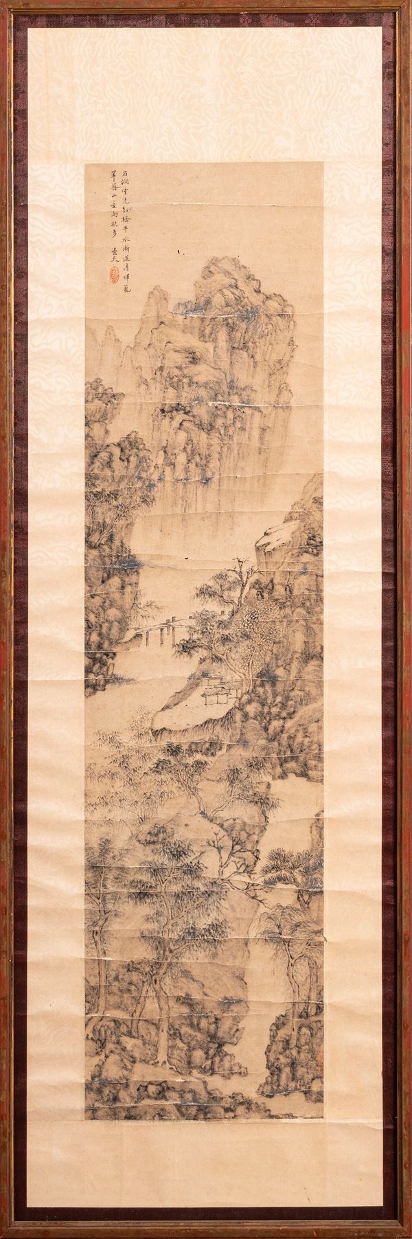 PAINTING ON PAPER  (China, Qing dynasty (1644-1911))  - Auction Fine Asian Art, Including the Ullman Collection of Fine Buddhist Bronze Figures - Marcopolo srl - Marcopolo Asian Art Auction Milano