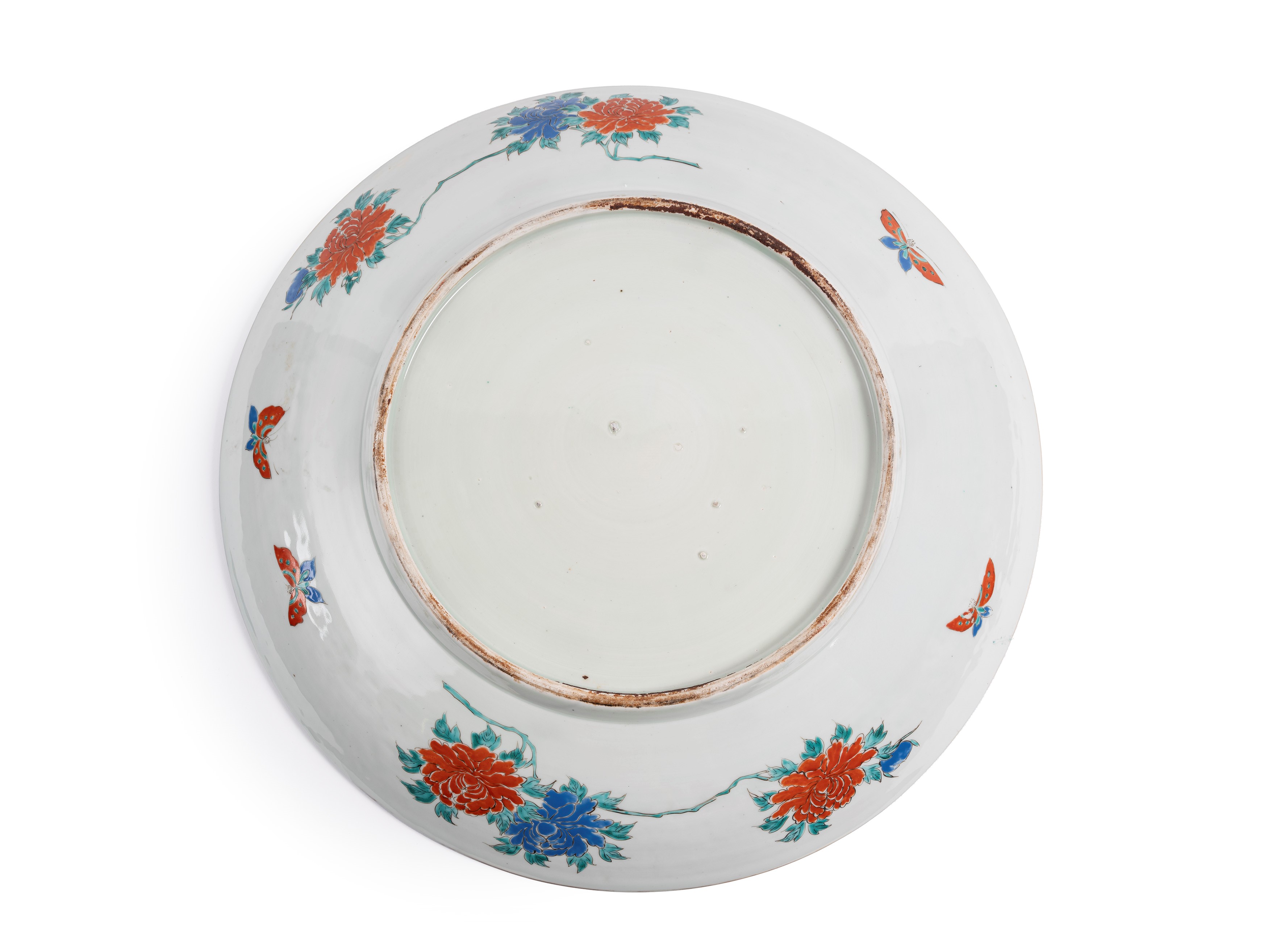 GRANDE PIATTO IN PORCELLANA ARITA