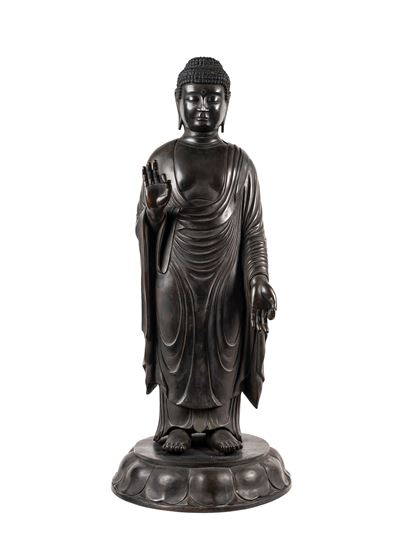 Enorme Figura in Bronzo