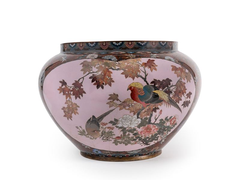 Vaso in Cloisonné