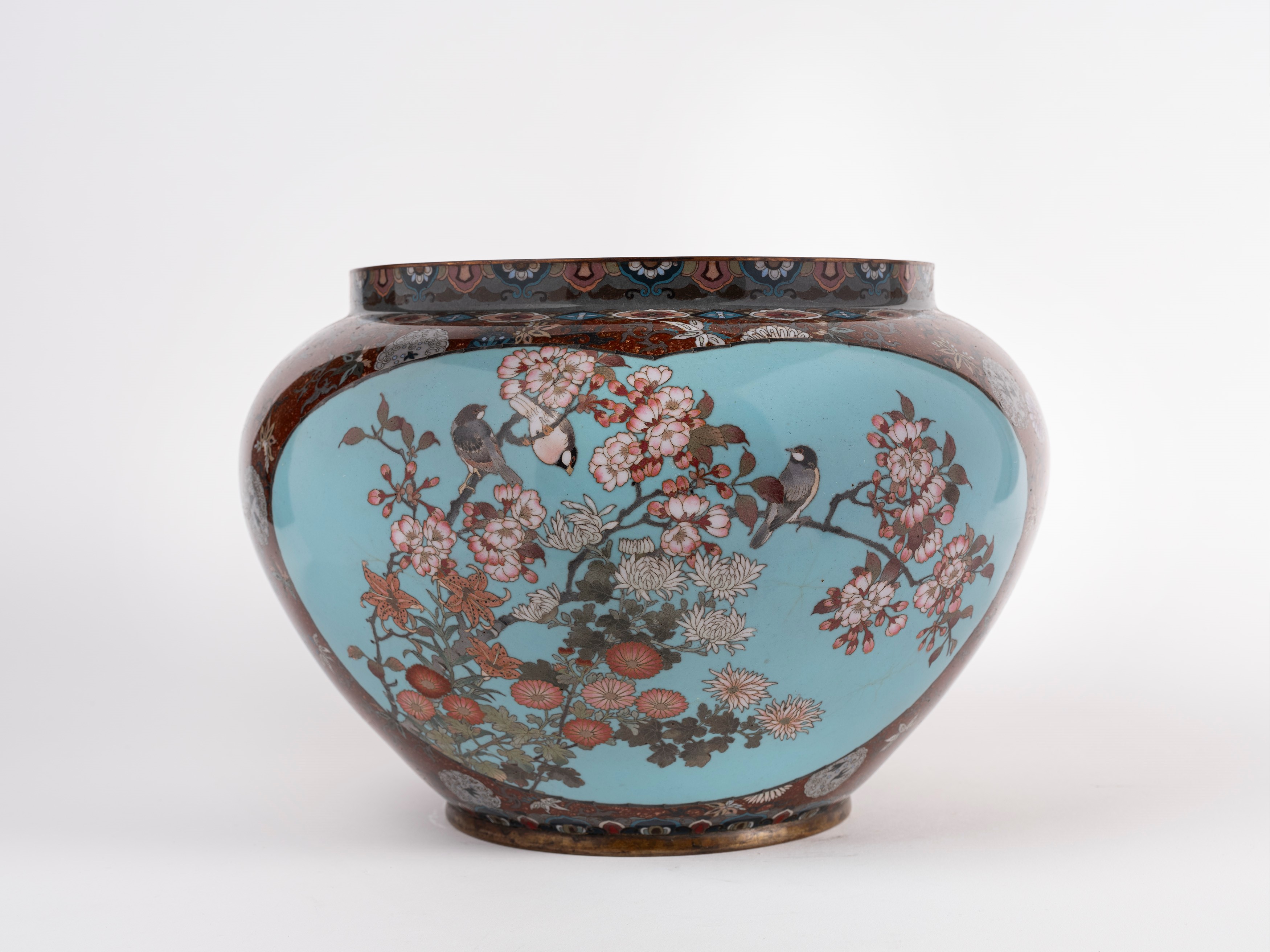 Vaso in Cloisonné