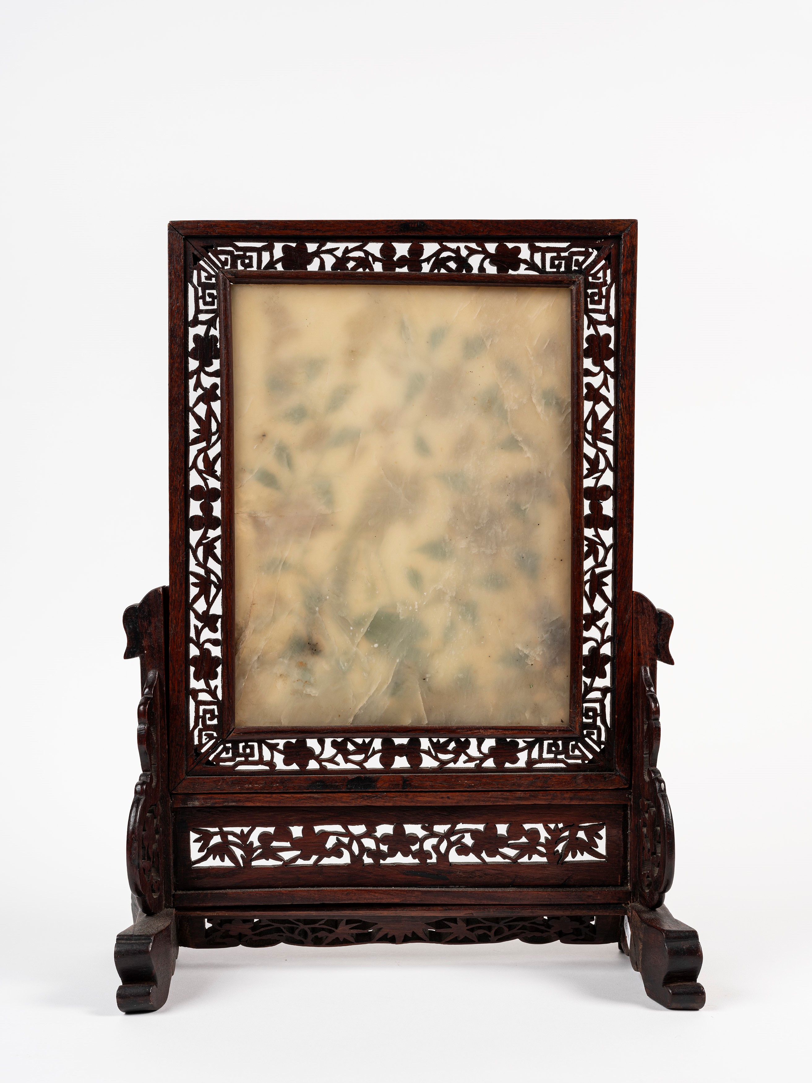 SCREEN IN LEGNO GIADA E PIETRE DURE