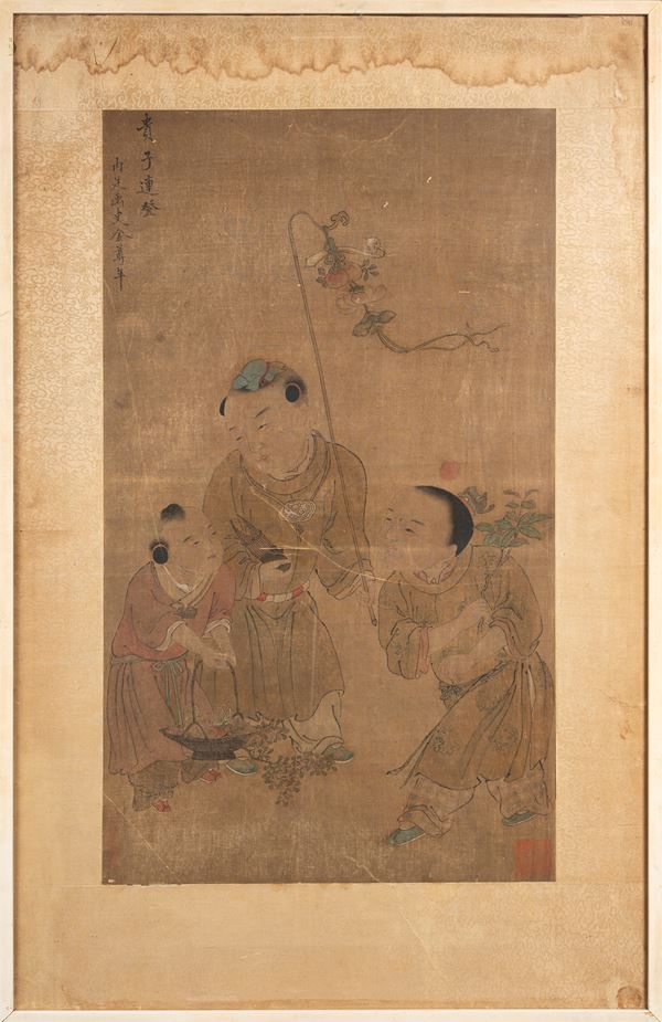 A PAINTING ON PAPER