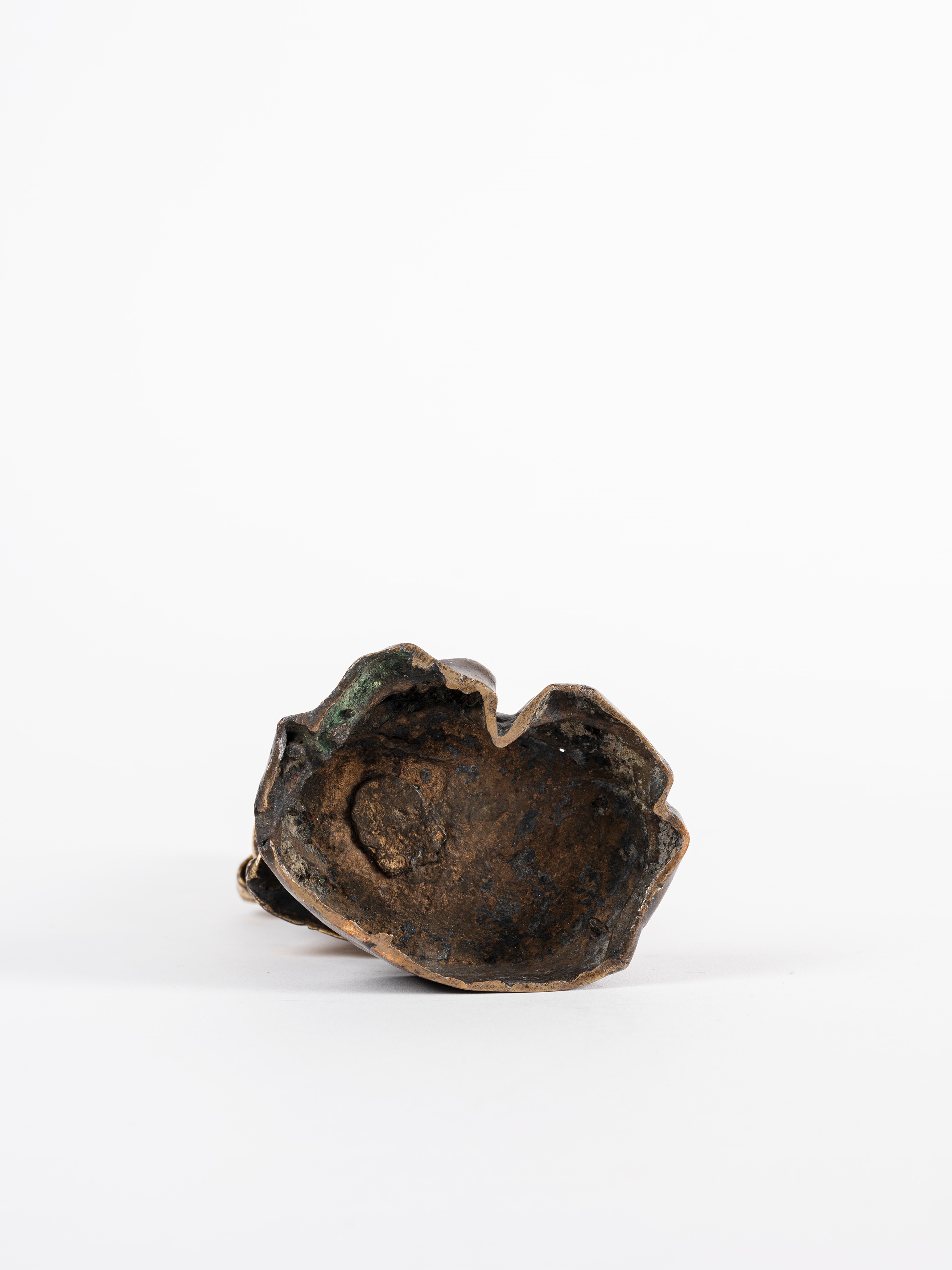 FIGURA IN BRONZO DORATO