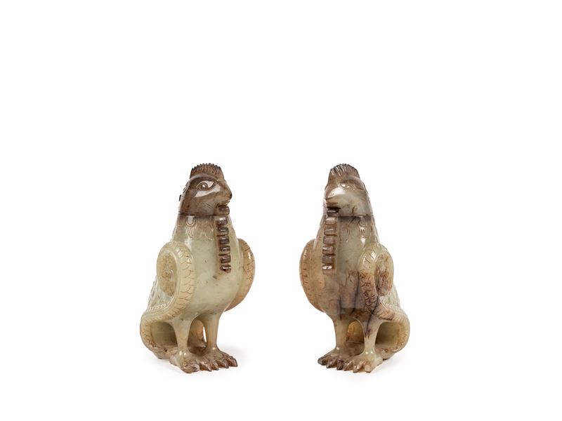 DUE UCCELLI IN GIADA