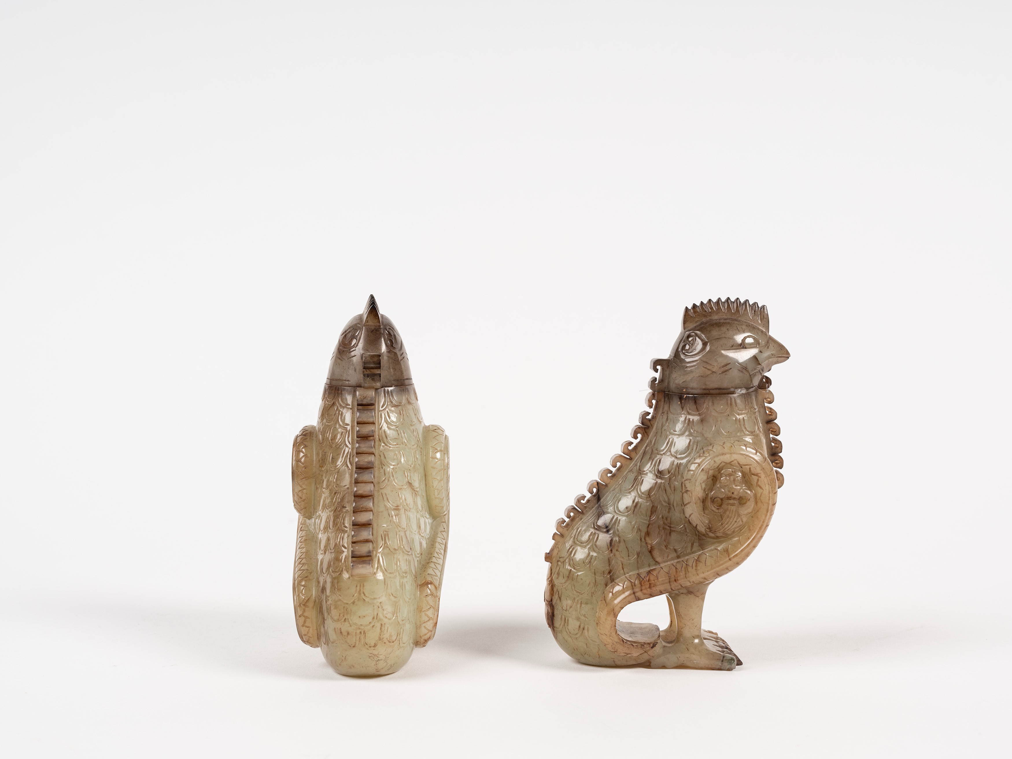 DUE UCCELLI IN GIADA