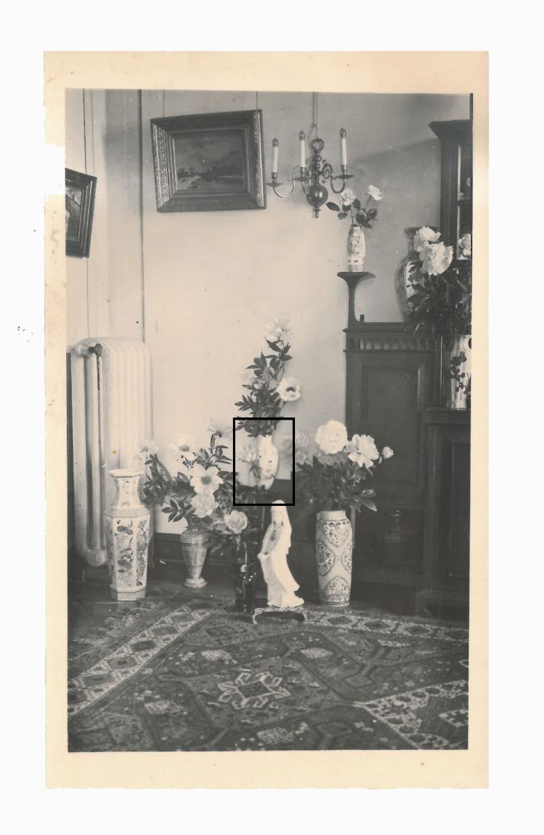 VASO IN PORCELLANA FAMIGLIA ROSA MARCATO JU REN TANG ZHI