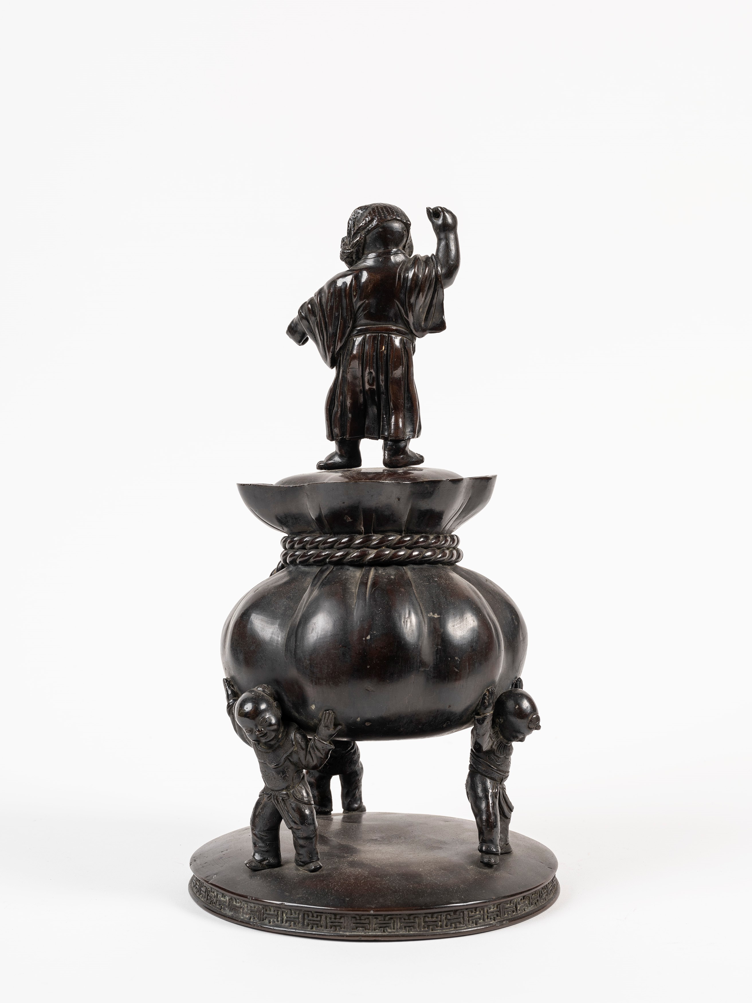 Incensiere Tripode in Bronzo