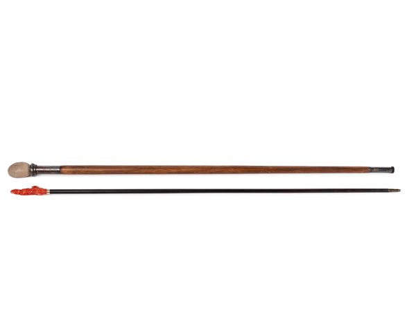 ☼TWO WALKING STICKS