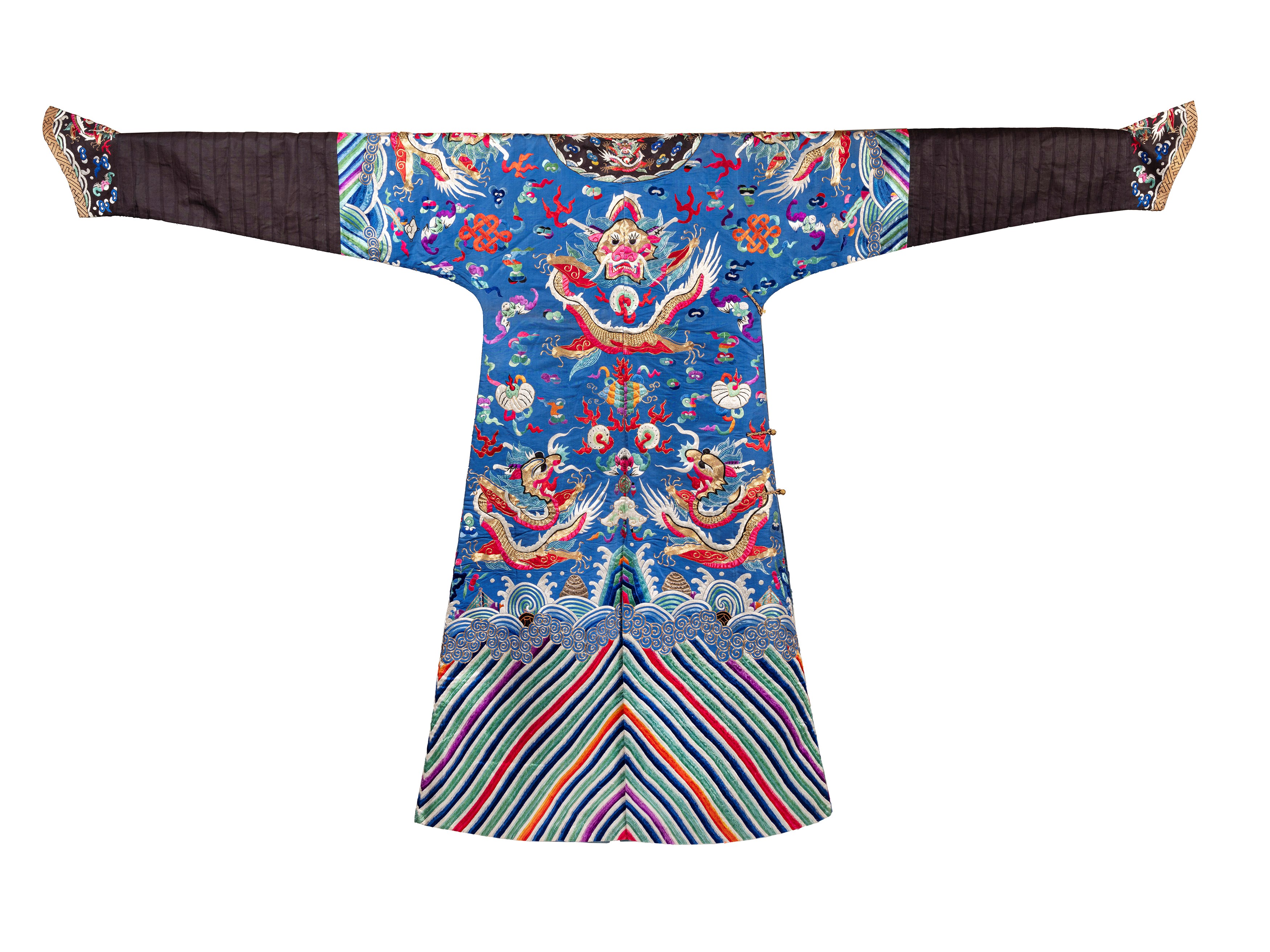Vestito in Seta Ricamato