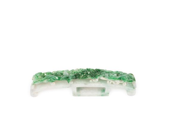 A JADEITE BUCKLE