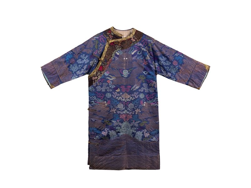 Vestito in Seta Ricamato