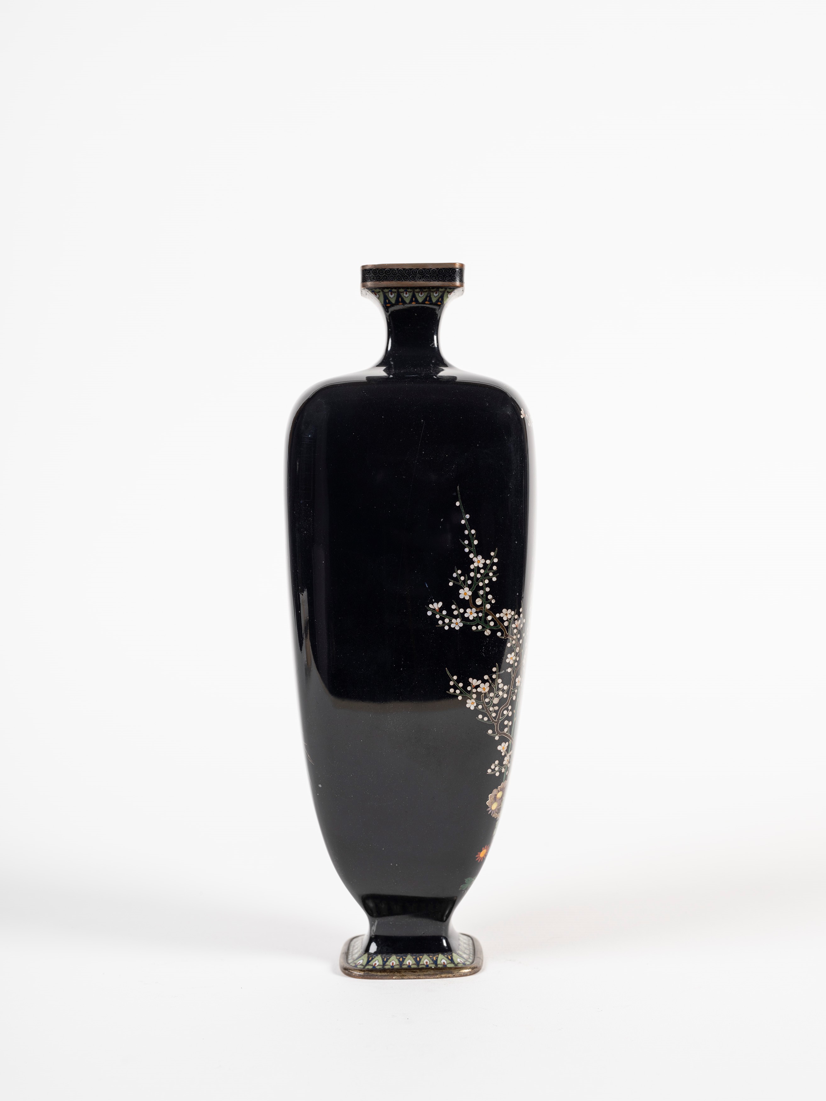 Vaso in Cloisonné