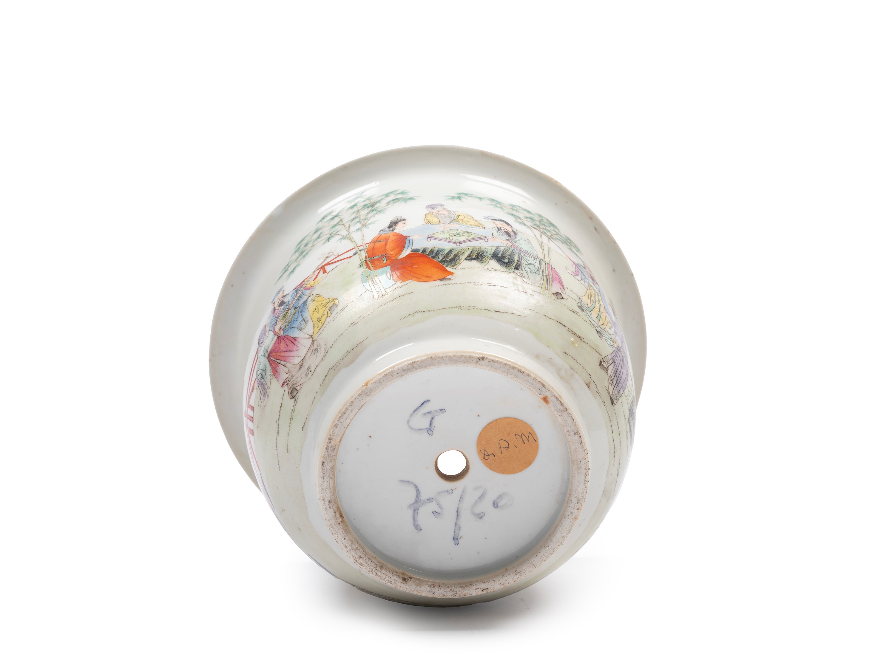 PORTAFIORI IN PORCELLANA FAMIGLIA ROSA