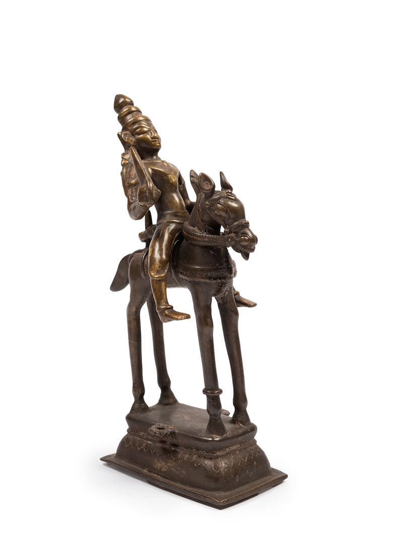 Guerriero a Cavallo in Bronzo