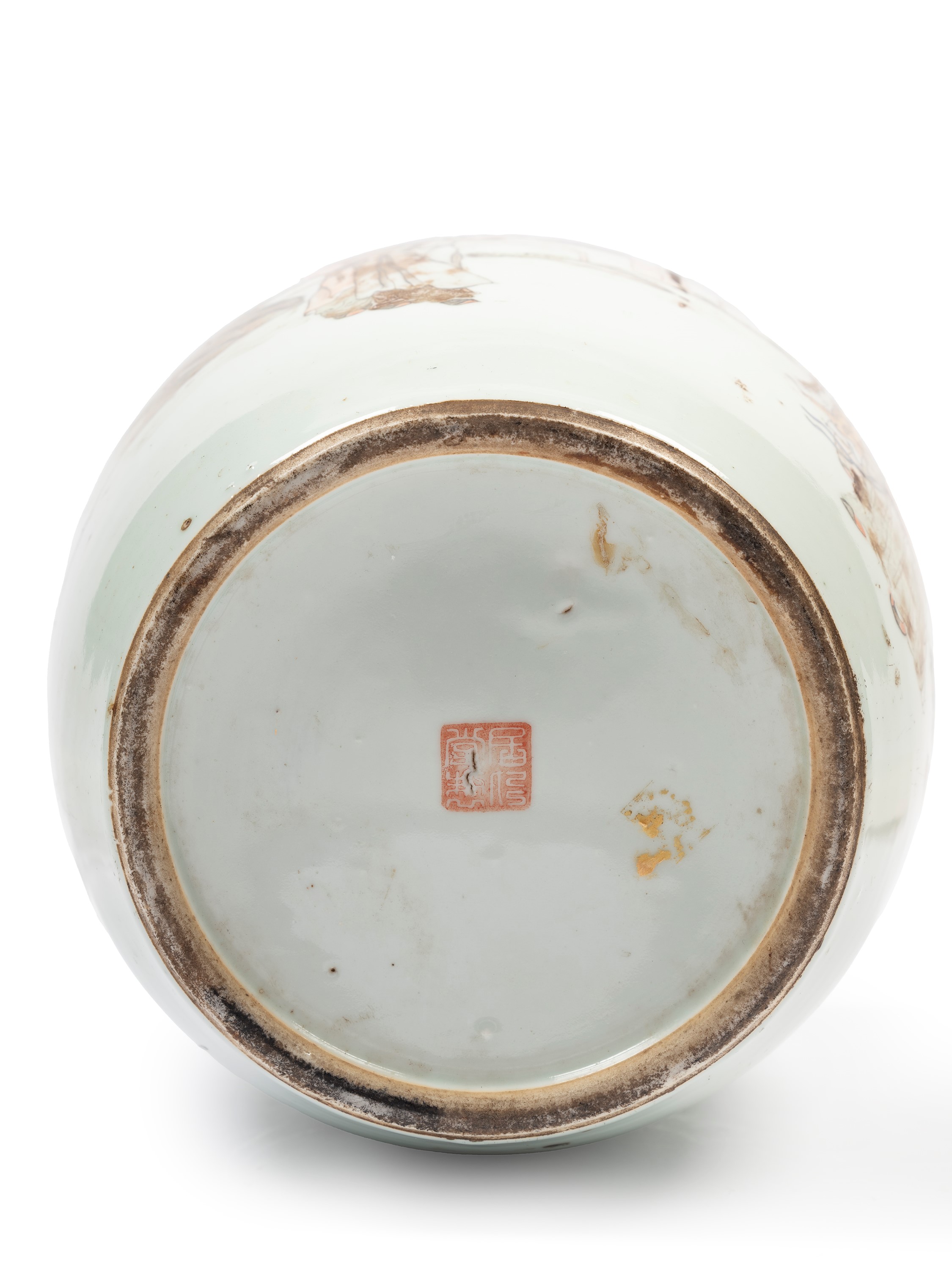 POTICHE IN PORCELLANA QIANJIANGCAI