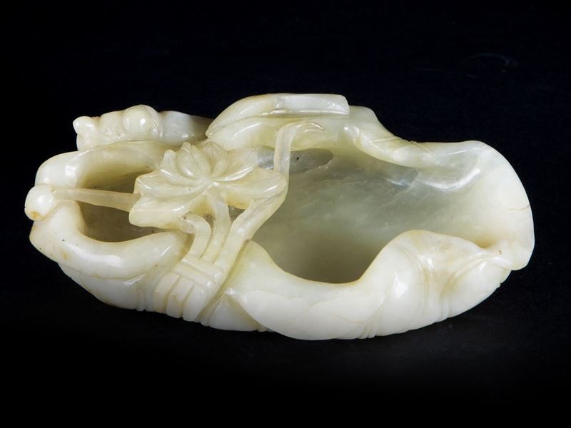 SCIACQUA PENNELLI IN GIADA CELADON CHIARO E RUGGINE