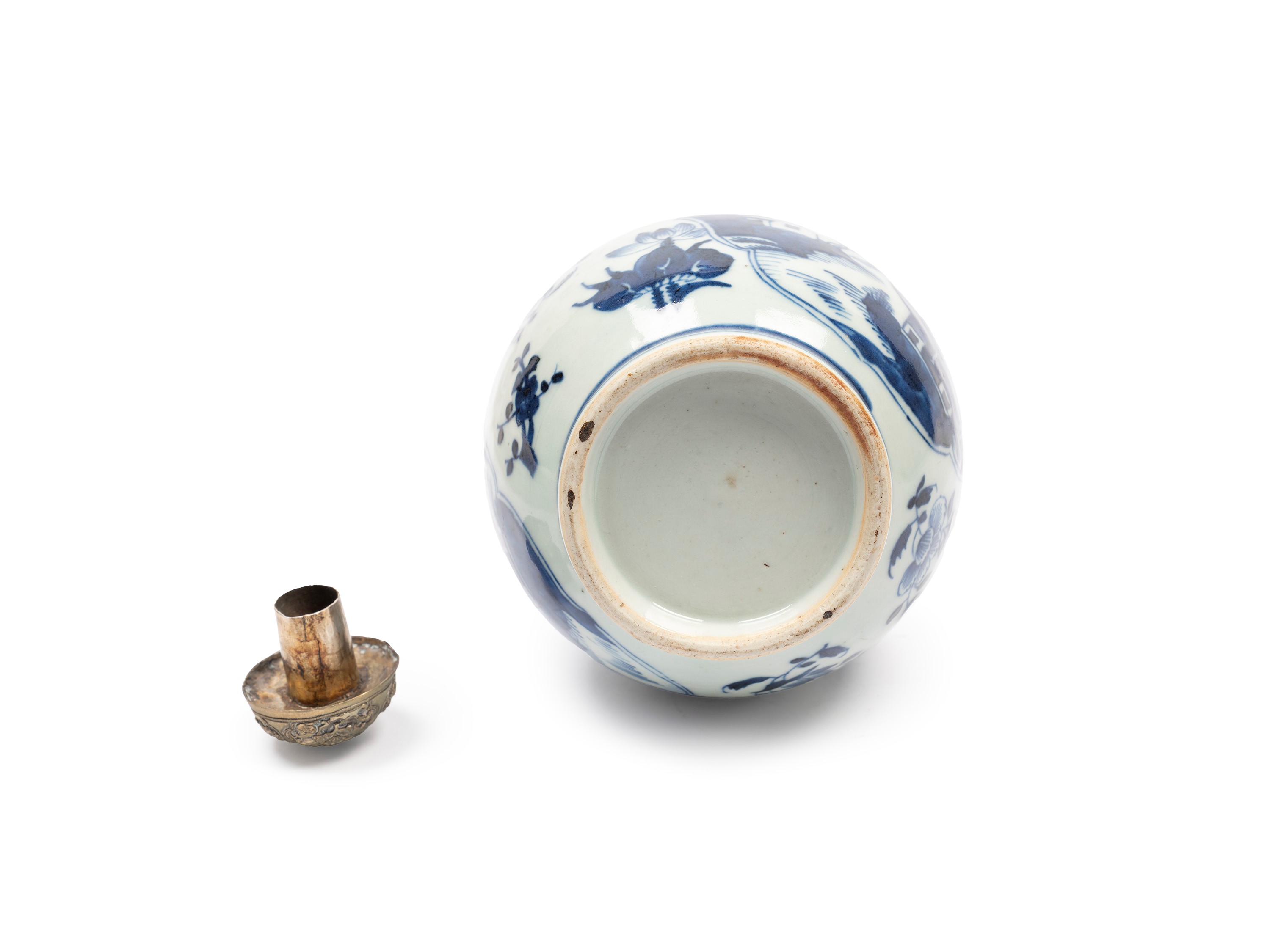 KENDI IN PORCELLANA BIANCA E BLU