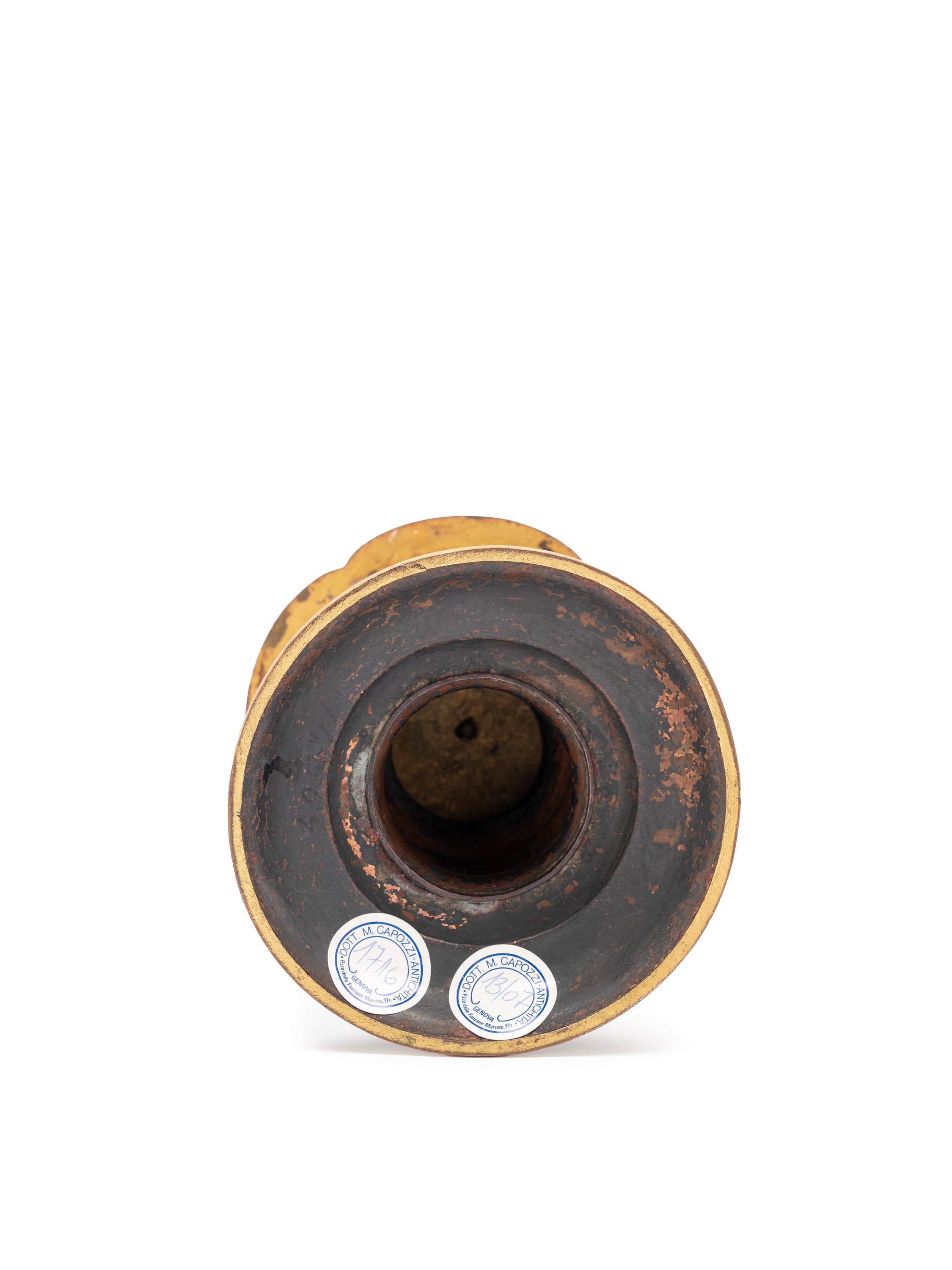 PORTA CANDELE IN CLOISONNÉ