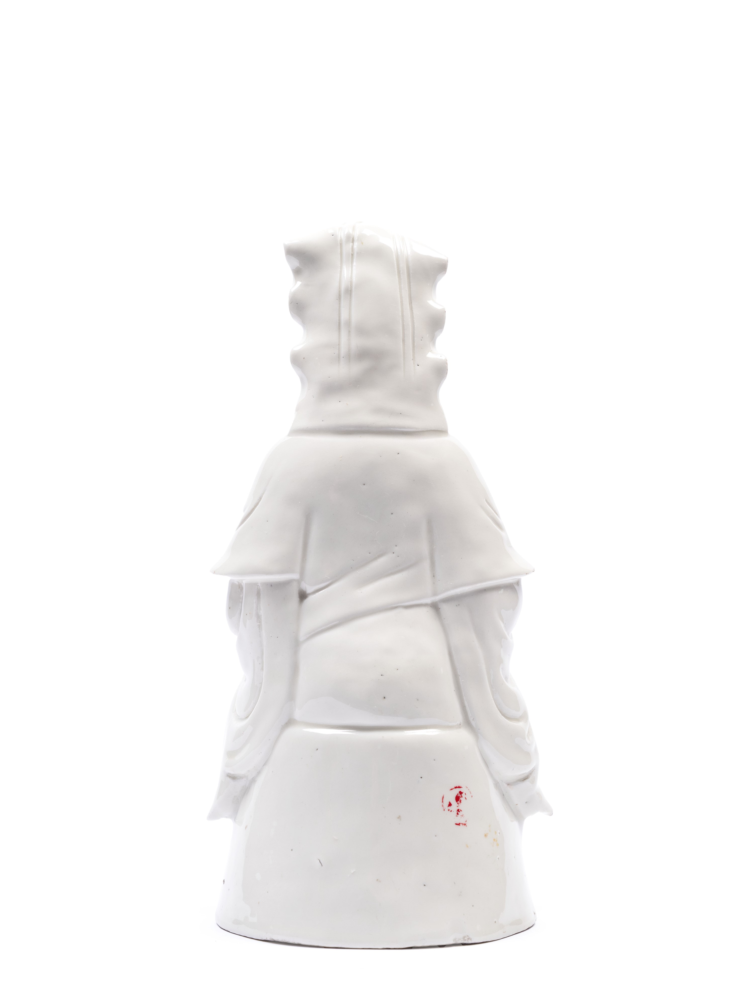 FIGURA IN PORCELLANA BLANC-DE-CHINE