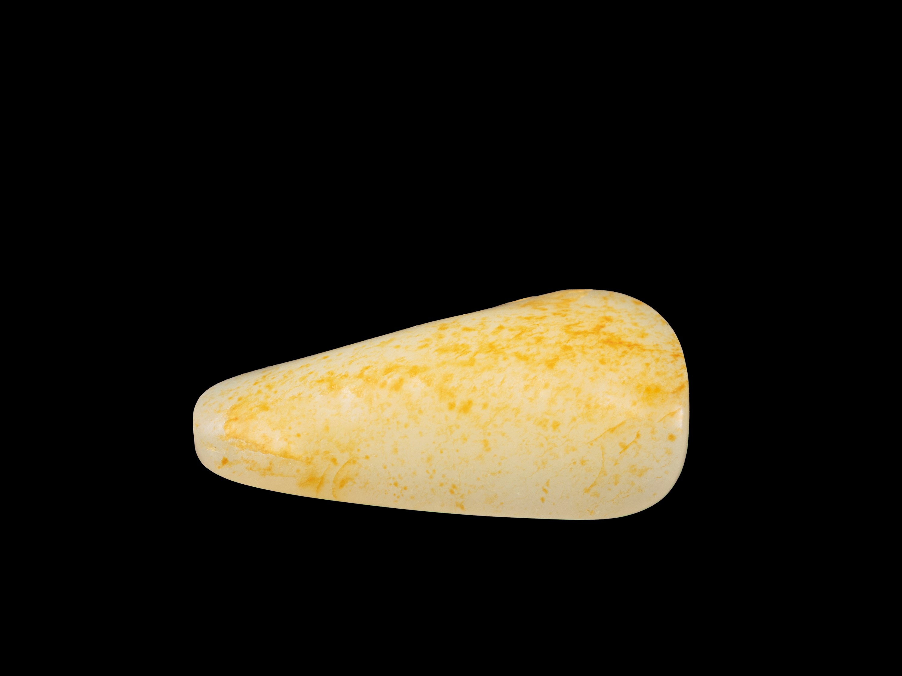 SNUFF BOTTLE IN GIADA BIANCA E RUGGINE