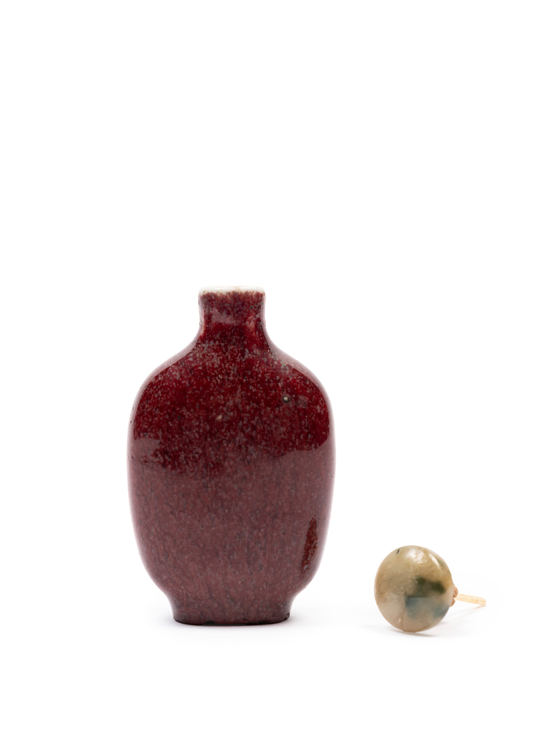 Snuff Bottle in Porcellana