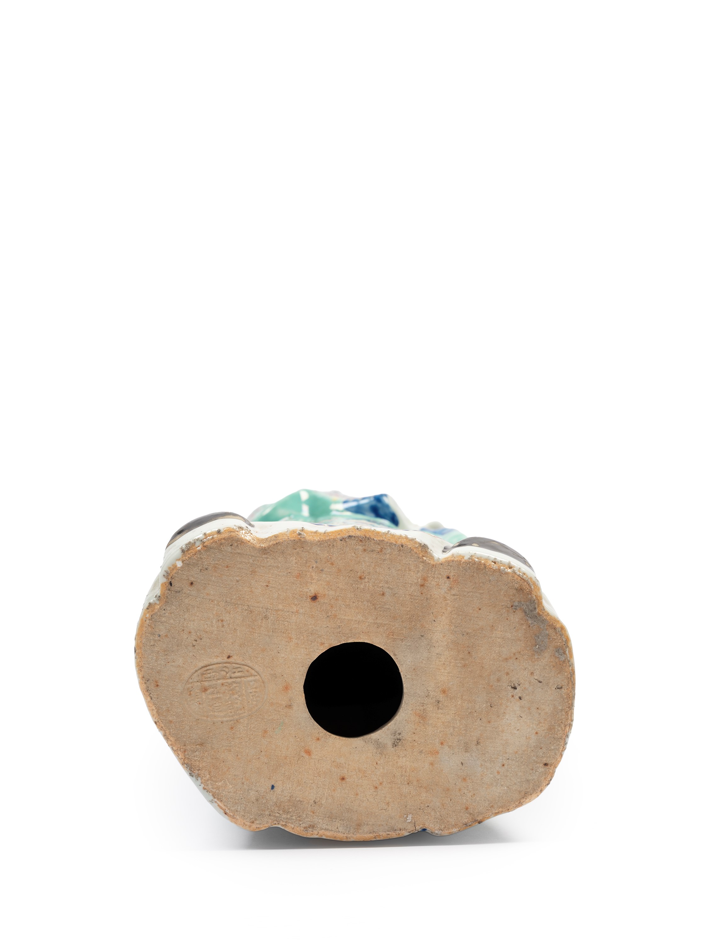 GRANDE FIGURA IN PORCELLANA DI FU XING