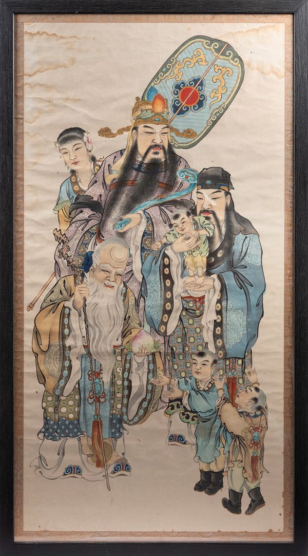 A PAINTING ON PAPER