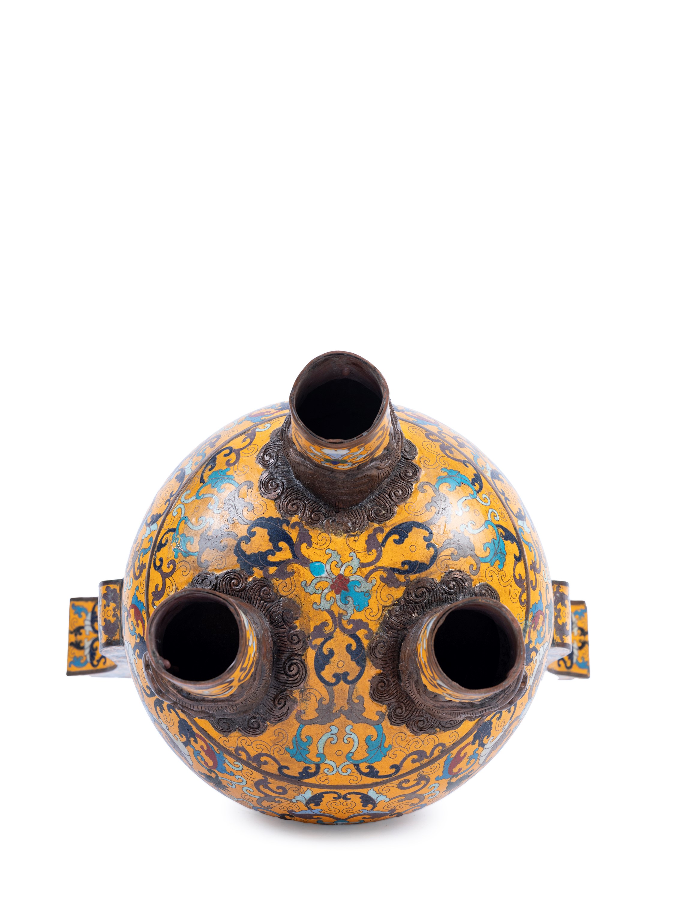 INCENSIERE IN CLOISONNÉ